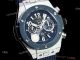 Super clone Hublot Big Bang 7750 chronograph blue strap ss case (4)_th.jpg